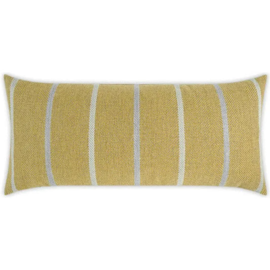 Outdoor Sterling Lumbar Pillow - Saffron-Outdoor Pillows-D.V. Kap-LOOMLAN
