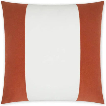 Outdoor Sundance Band Pillow - Orange-Outdoor Pillows-D.V. Kap-LOOMLAN
