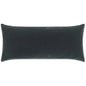 Outdoor Sundance Duo Lumbar Pillow - Charcoal-Outdoor Pillows-D.V. Kap-LOOMLAN