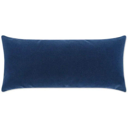 Outdoor Sundance Lumbar Pillow - Navy-Outdoor Pillows-D.V. Kap-LOOMLAN