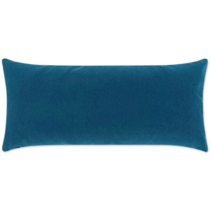 Outdoor Sundance Lumbar Pillow - Peacock-Outdoor Pillows-D.V. Kap-LOOMLAN