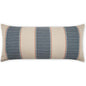 Outdoor Tampa Lumbar Pillow - Blue-Outdoor Pillows-D.V. Kap-LOOMLAN