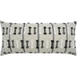 Outdoor Tassel Stripe Lumbar Pillow - Grey-Outdoor Pillows-D.V. Kap-LOOMLAN