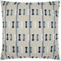 Outdoor Tassel Stripe Pillow - Blue-Outdoor Pillows-D.V. Kap-LOOMLAN