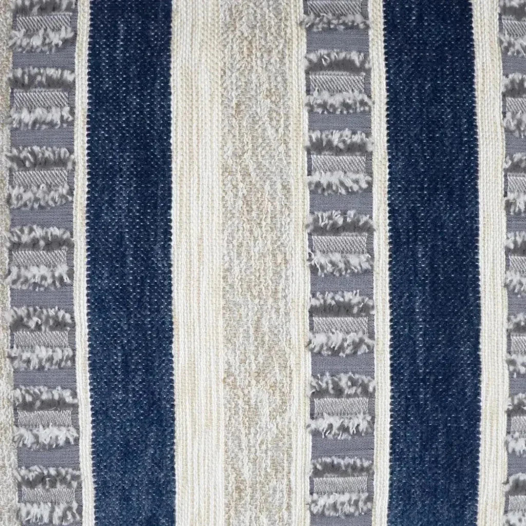 Outdoor Teton Lumbar Pillow - Indigo-Outdoor Pillows-D.V. Kap-LOOMLAN