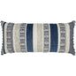 Outdoor Teton Lumbar Pillow - Indigo-Outdoor Pillows-D.V. Kap-LOOMLAN