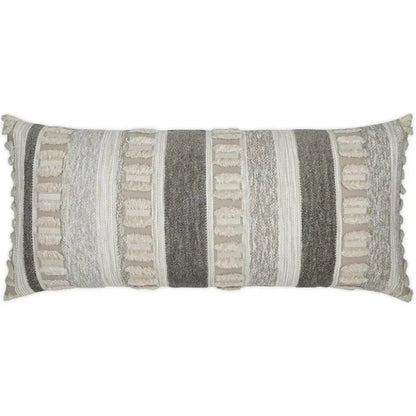 Outdoor Teton Lumbar Pillow - Linen-Outdoor Pillows-D.V. Kap-LOOMLAN