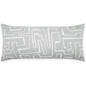Outdoor Theon Lumbar Pillow - Grey-Outdoor Pillows-D.V. Kap-LOOMLAN
