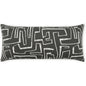 Outdoor Theon Lumbar Pillow - Onyx-Outdoor Pillows-D.V. Kap-LOOMLAN