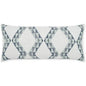 Outdoor Toshi Lumbar Pillow - Azure-Outdoor Pillows-D.V. Kap-LOOMLAN