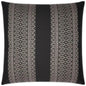 Outdoor Upton Pillow - Black-Outdoor Pillows-D.V. Kap-LOOMLAN