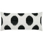 Outdoor Vianella Lumbar Pillow - Tuxedo-Outdoor Pillows-D.V. Kap-LOOMLAN