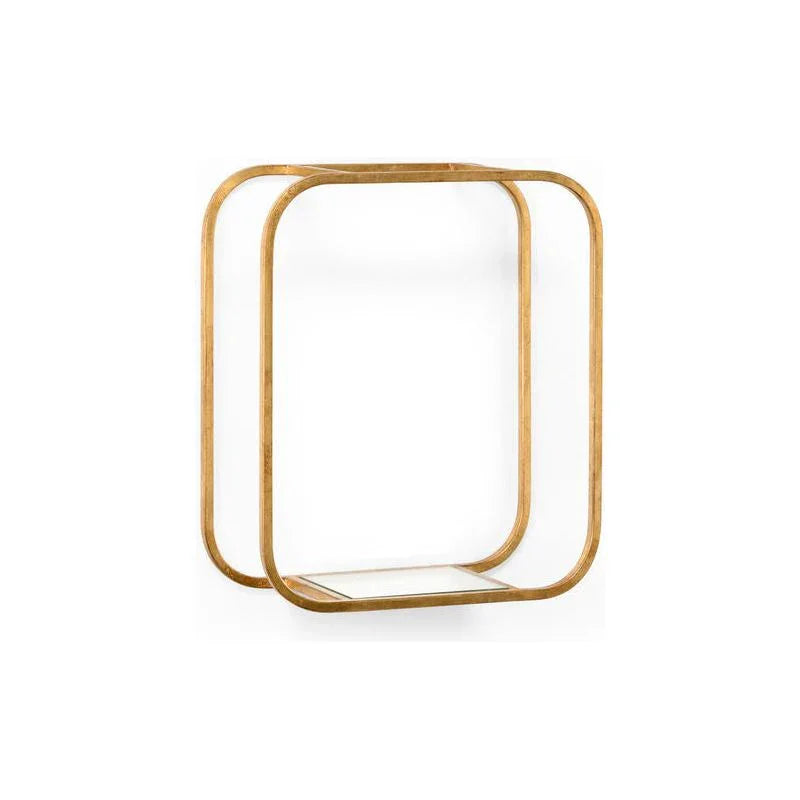 Oval Bric Brac Gold Wall Bracket - LOOMLAN - Wall Shelves & Ledgers