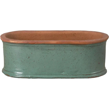 Oval Window Box Ceramic Planter - LOOMLAN - Emissary - Planters