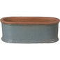 Oval Window Box Ceramic Planter - LOOMLAN - Emissary - Planters