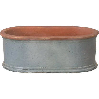 Oval Window Box Ceramic Planter - LOOMLAN - Emissary - Planters