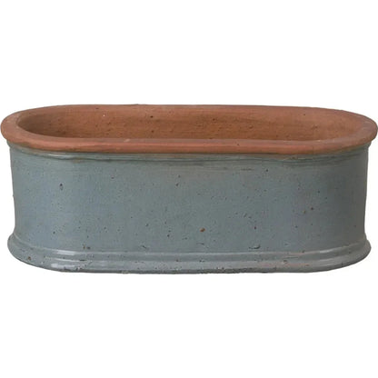 Oval Window Box Ceramic Planter - LOOMLAN - Emissary - Planters