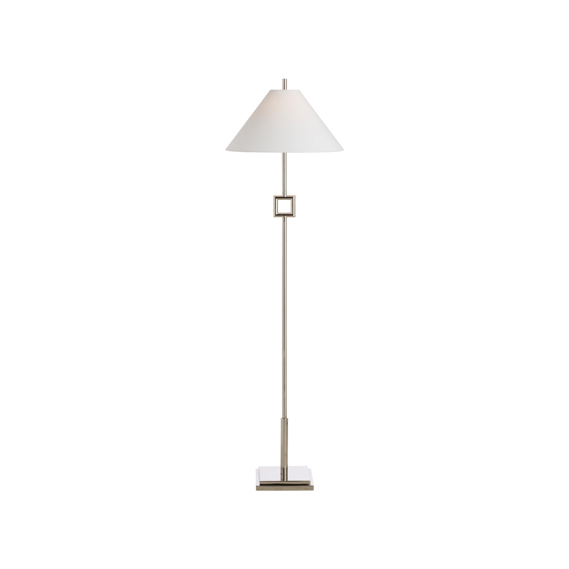 Overhill Sleek Metal Floor Lamp-Floor Lamps-Chelsea House-LOOMLAN