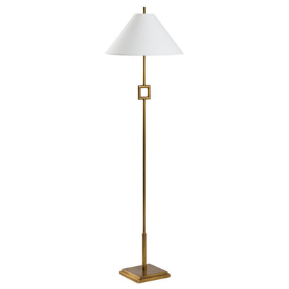 Overhill Sleek Metal Floor Lamp-Floor Lamps-Chelsea House-Gold-LOOMLAN