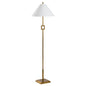 Overhill Sleek Metal Floor Lamp-Floor Lamps-Chelsea House-Gold-LOOMLAN