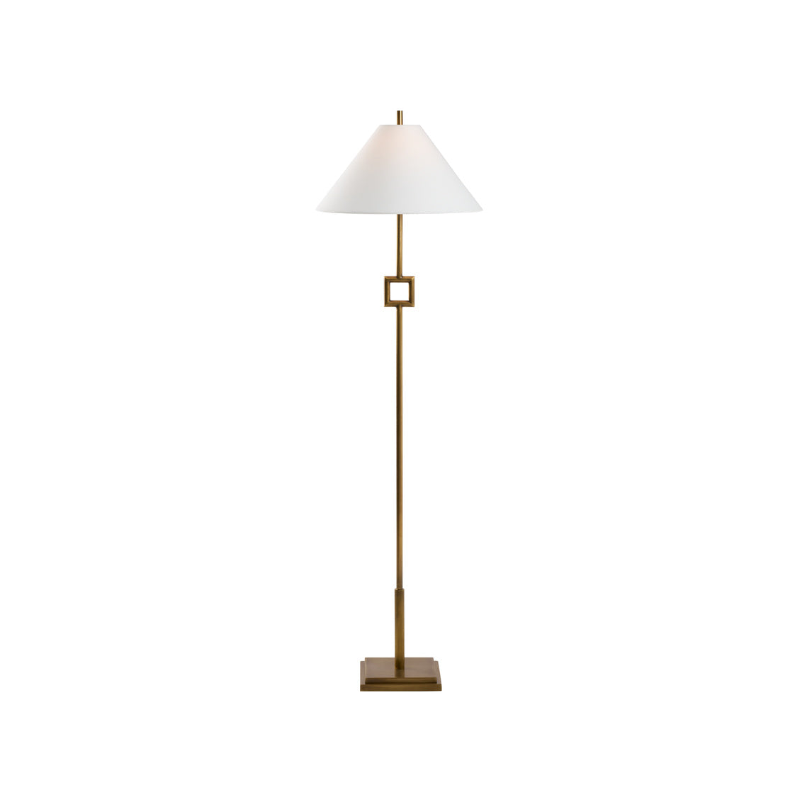 Overhill Sleek Metal Floor Lamp-Floor Lamps-Chelsea House-LOOMLAN