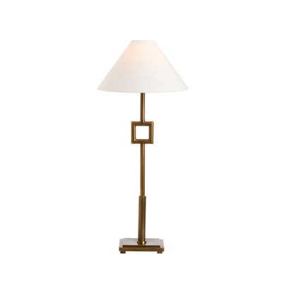 Overhill Sleek Metal Table Lamp