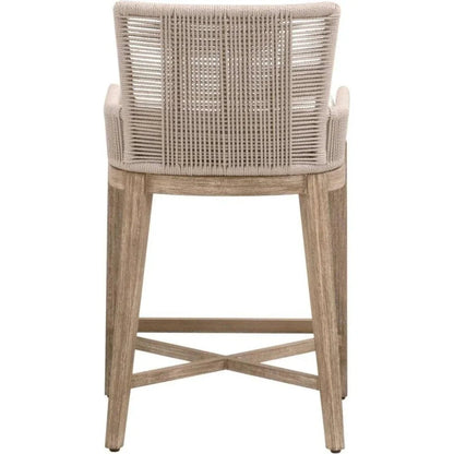 Overlay Fabric Counter Stool - LOOMLAN - Essentials For Living - Counter Stools