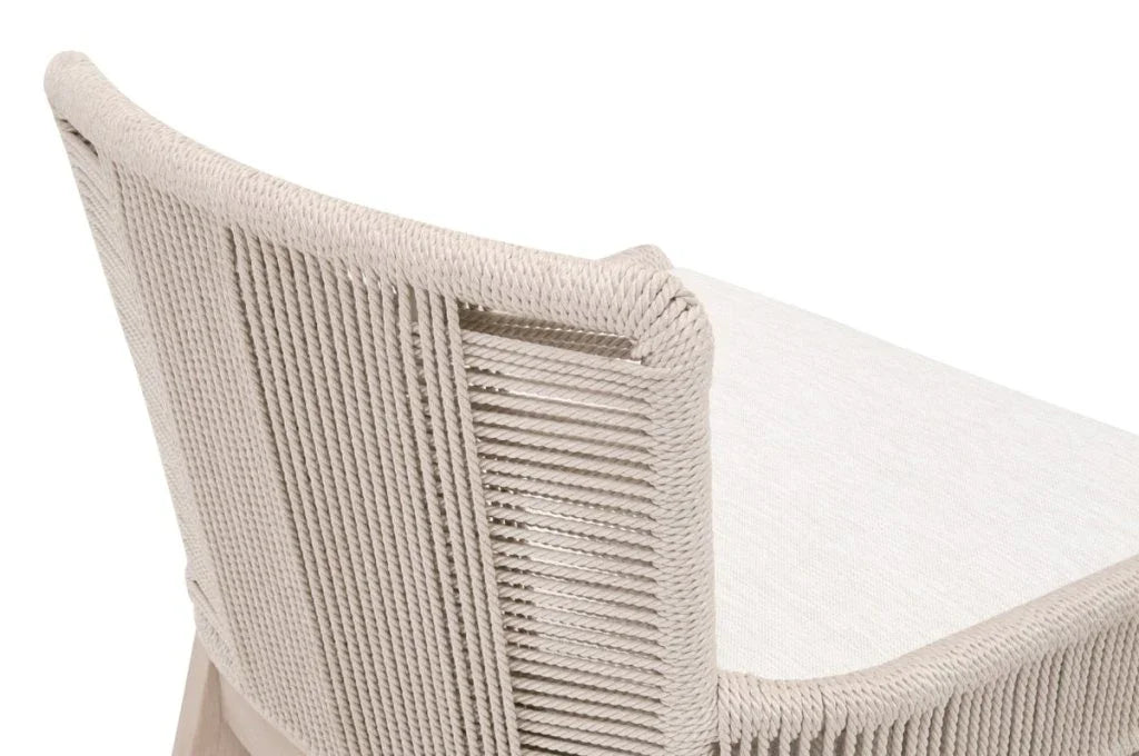 Overlay Olefin Fabric Outdoor Counter Stool-Outdoor Counter Stools-Essentials For Living-LOOMLAN