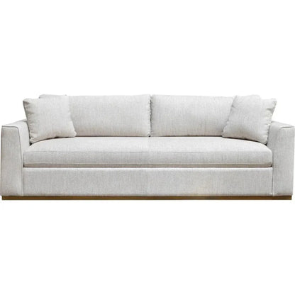 Oversized Sofa Off White Linen Reversible Cushions - LOOMLAN - LH Imports - Sofas & Loveseats