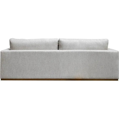 Oversized Sofa Off White Linen Reversible Cushions - LOOMLAN - LH Imports - Sofas & Loveseats