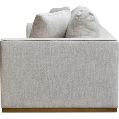 Oversized Sofa Off White Linen Reversible Cushions - LOOMLAN - LH Imports - Sofas & Loveseats
