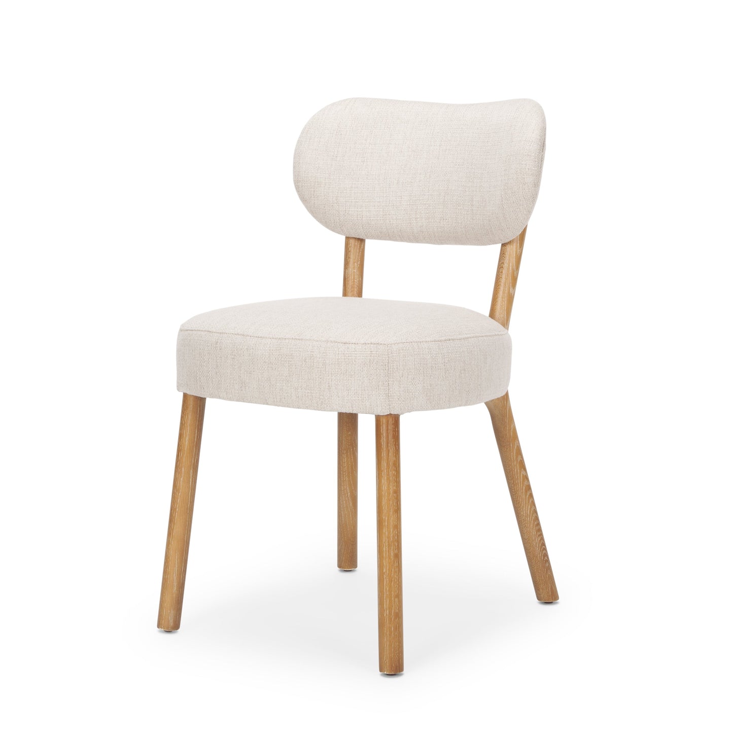 Owen Beige Fabric Dining Chair (Set of 2)
