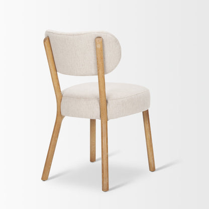 Owen Beige Fabric Dining Chair (Set of 2)
