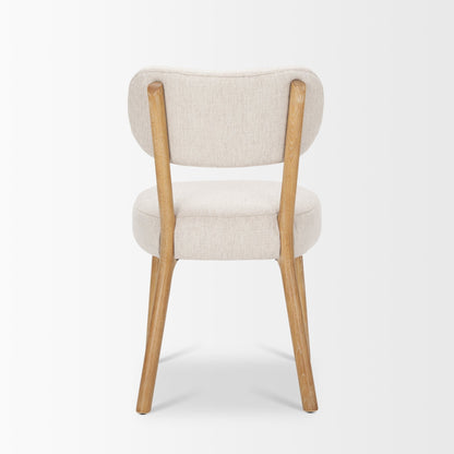 Owen Beige Fabric Dining Chair (Set of 2)