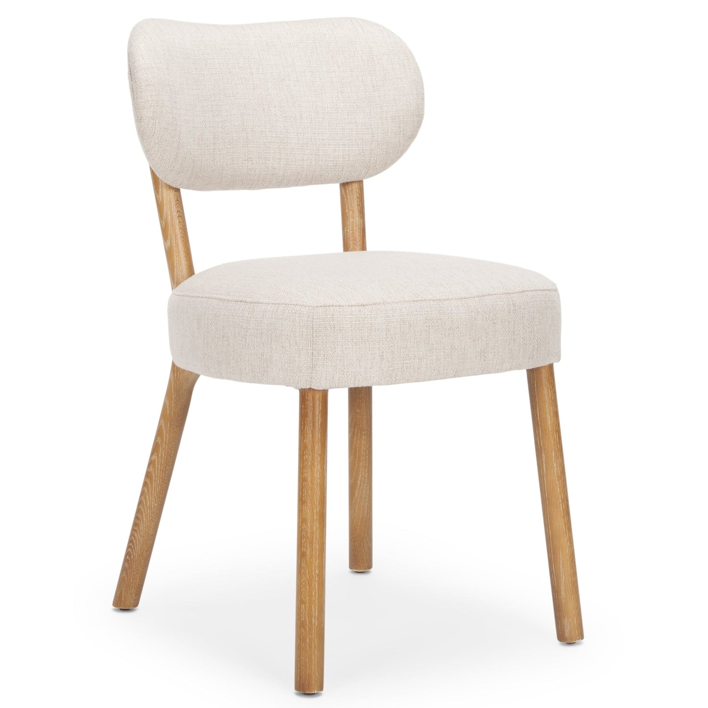 Owen Beige Fabric Dining Chair (Set of 2)