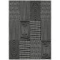 Owen Black Washable Indoor-Outdoor Rug-Outdoor Rugs-LOOMLAN Rugs-2'6" x 3'10"-LOOMLAN