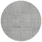 Owen Grey Washable Indoor-Outdoor Rug-Outdoor Rugs-LOOMLAN Rugs-8' x 8'-LOOMLAN