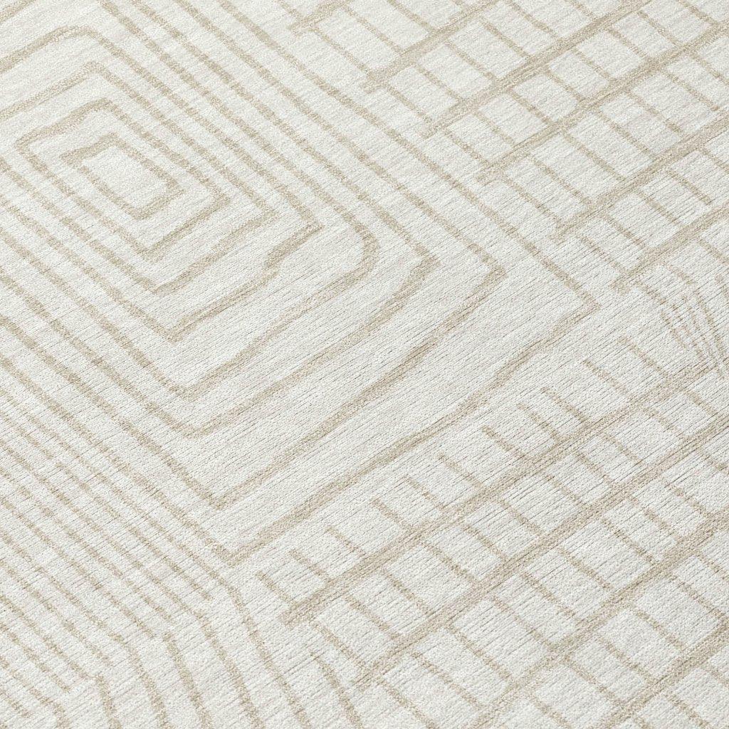 Owen Ivory Washable Indoor-Outdoor Rug-Outdoor Rugs-LOOMLAN Rugs-LOOMLAN