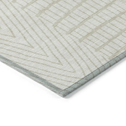Owen Ivory Washable Indoor-Outdoor Rug-Outdoor Rugs-LOOMLAN Rugs-LOOMLAN