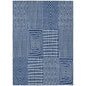 Owen Navy Washable Indoor-Outdoor Rug-Outdoor Rugs-LOOMLAN Rugs-2'6" x 3'10"-LOOMLAN