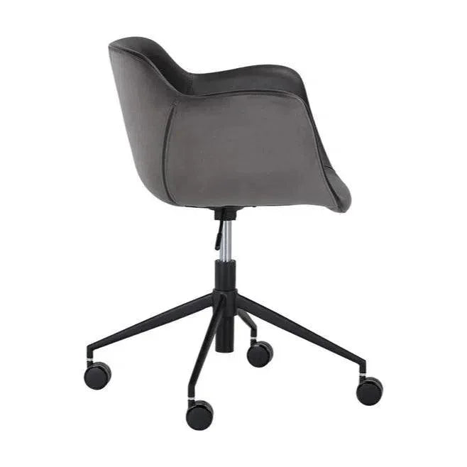 Owen Office Chair - Grey With Ergonomic-Office Chairs-SUNPAN-LOOMLAN