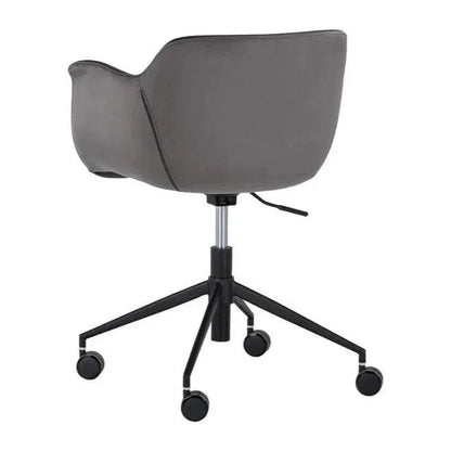 Owen Office Chair - Grey With Ergonomic-Office Chairs-SUNPAN-LOOMLAN