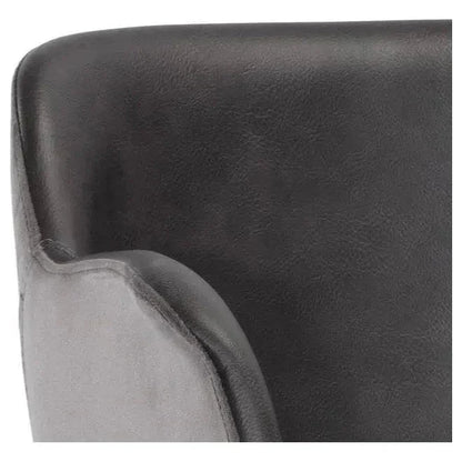 Owen Office Chair - Grey With Ergonomic-Office Chairs-SUNPAN-LOOMLAN