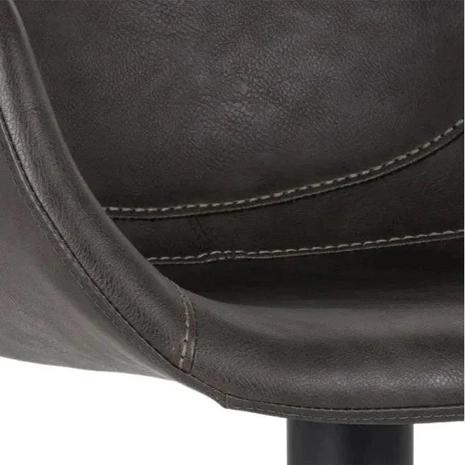 Owen Swivel Counter Stool - Town Grey 360 Degree Swivel - LOOMLAN - SUNPAN - Counter Stools