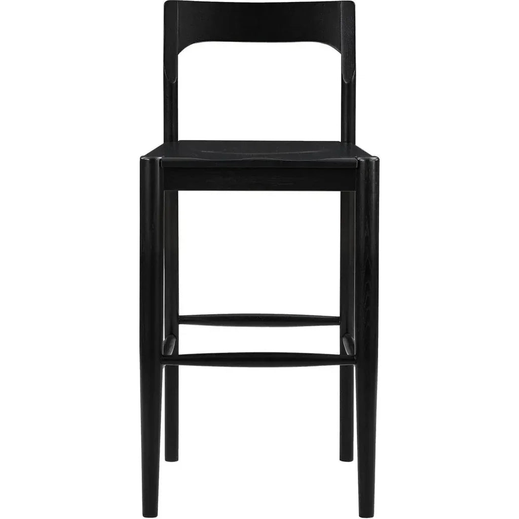 Owing Wood Barstool - LOOMLAN - Moe's Home - Bar Stools