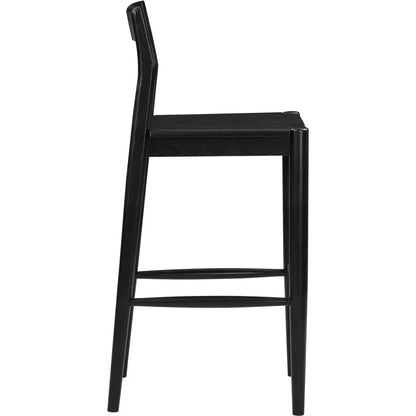 Owing Wood Barstool - LOOMLAN - Moe's Home - Bar Stools