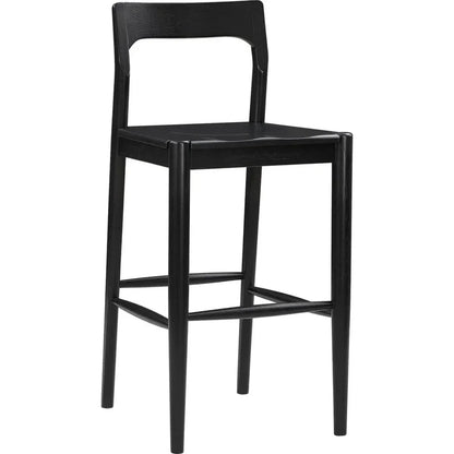 Owing Wood Barstool - LOOMLAN - Moe's Home - Bar Stools