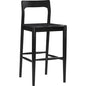 Owing Wood Barstool - LOOMLAN - Moe's Home - Bar Stools