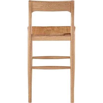 Owing Wood Counter Stool - LOOMLAN - Moe's Home - Counter Stools