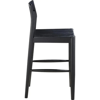 Owing Wood Counter Stool - LOOMLAN - Moe's Home - Counter Stools